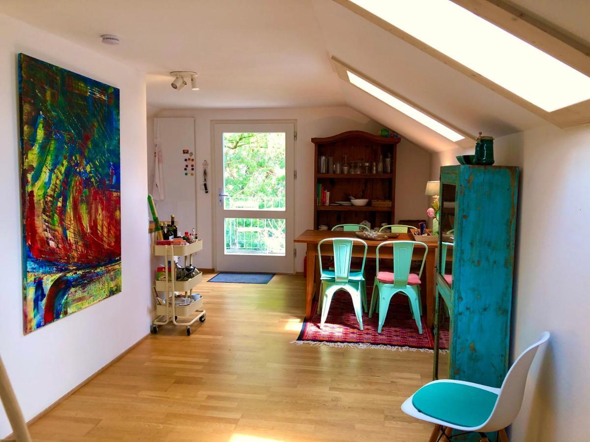Charmante Ferienwohnung Mit Balkon Im 5-Seen-Land Hechendorf am Pilsensee Zewnętrze zdjęcie