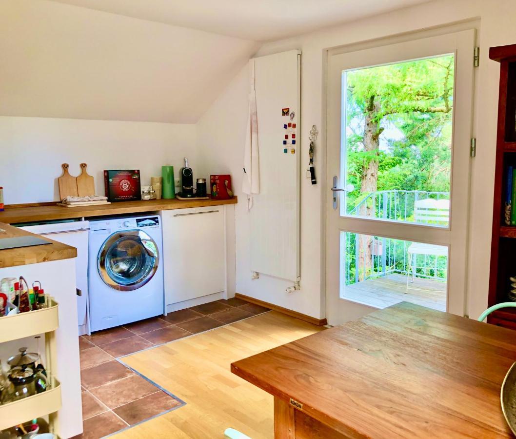 Charmante Ferienwohnung Mit Balkon Im 5-Seen-Land Hechendorf am Pilsensee Zewnętrze zdjęcie