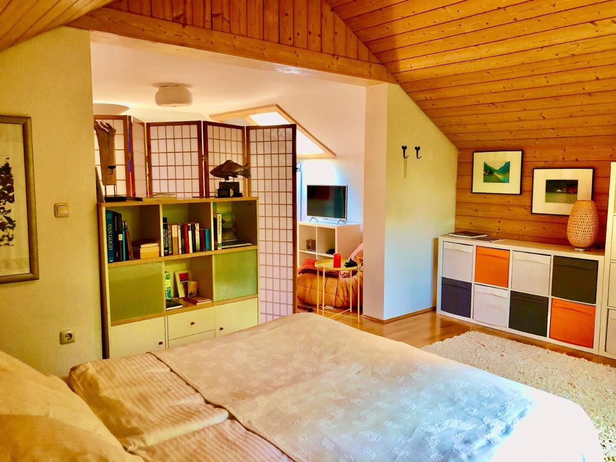Charmante Ferienwohnung Mit Balkon Im 5-Seen-Land Hechendorf am Pilsensee Zewnętrze zdjęcie