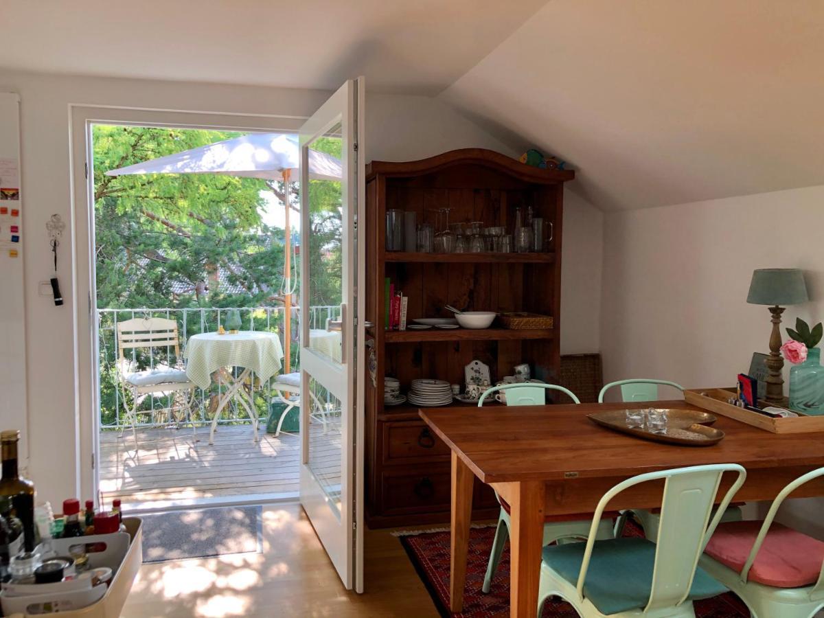 Charmante Ferienwohnung Mit Balkon Im 5-Seen-Land Hechendorf am Pilsensee Zewnętrze zdjęcie