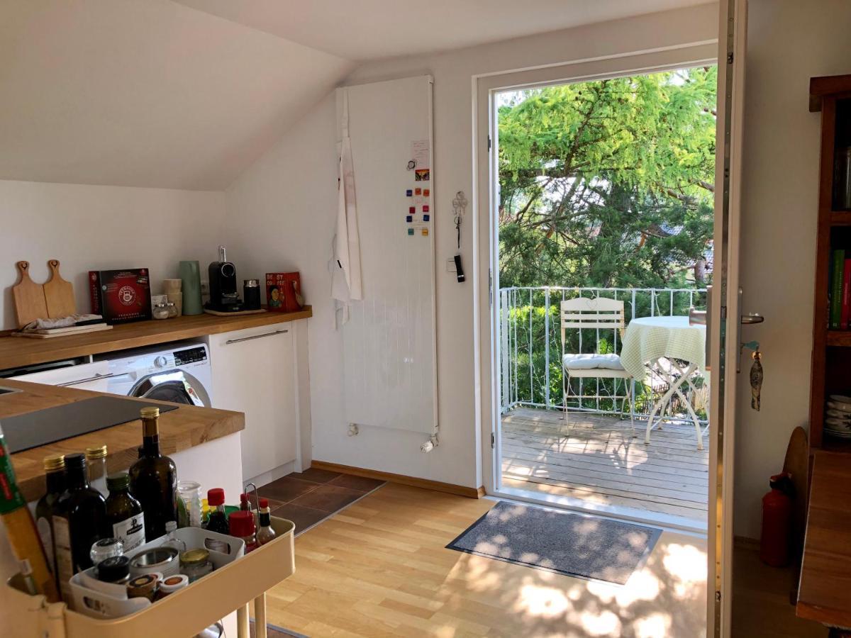Charmante Ferienwohnung Mit Balkon Im 5-Seen-Land Hechendorf am Pilsensee Zewnętrze zdjęcie