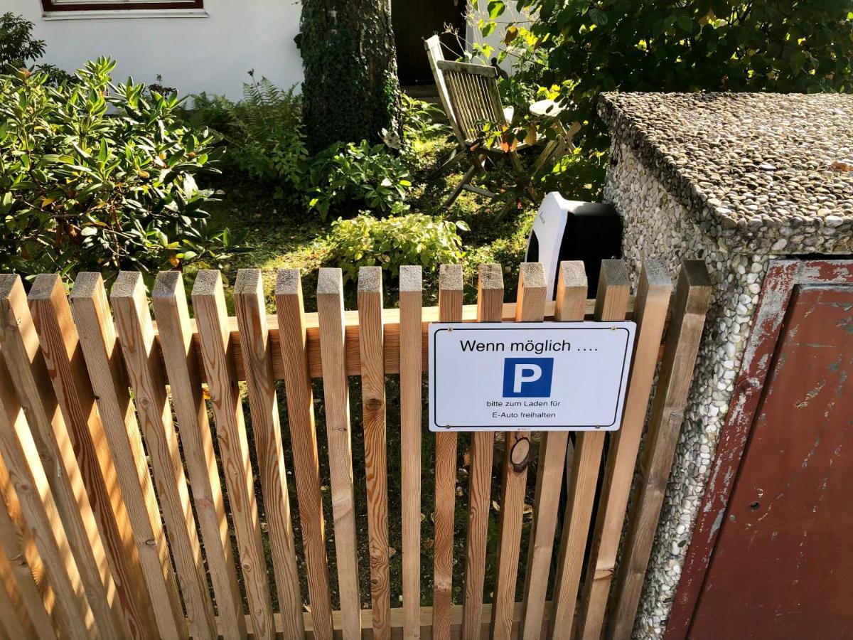 Charmante Ferienwohnung Mit Balkon Im 5-Seen-Land Hechendorf am Pilsensee Zewnętrze zdjęcie