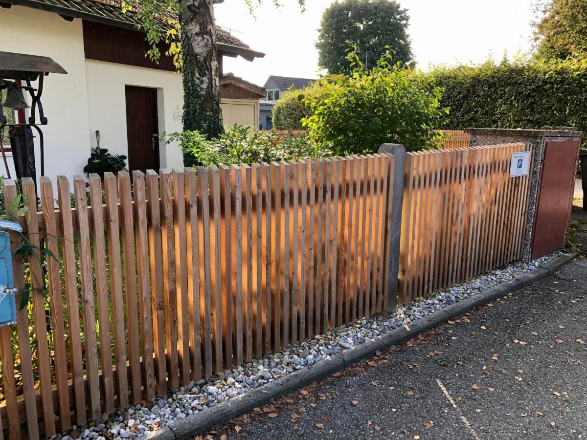 Charmante Ferienwohnung Mit Balkon Im 5-Seen-Land Hechendorf am Pilsensee Zewnętrze zdjęcie