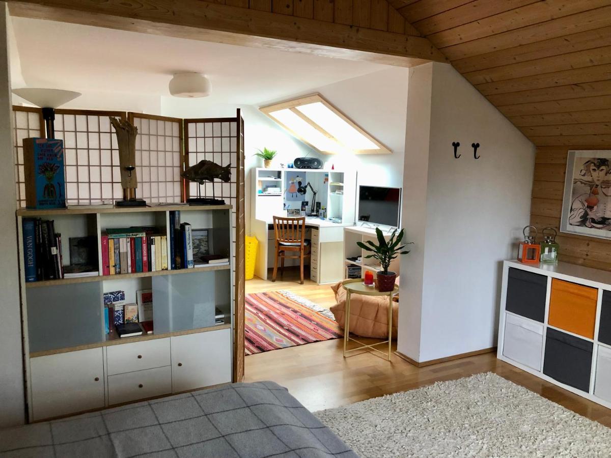 Charmante Ferienwohnung Mit Balkon Im 5-Seen-Land Hechendorf am Pilsensee Zewnętrze zdjęcie