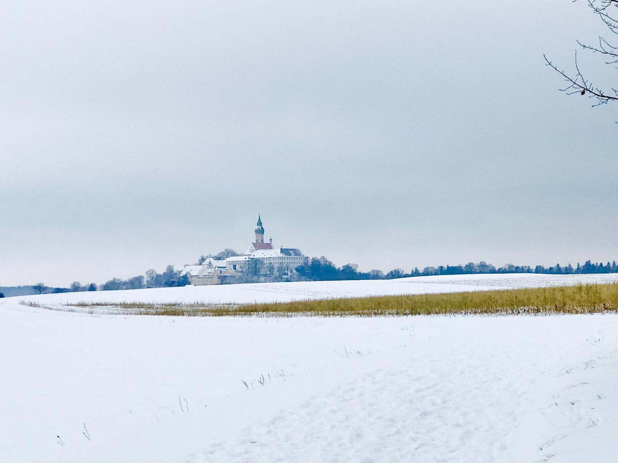 Charmante Ferienwohnung Mit Balkon Im 5-Seen-Land Hechendorf am Pilsensee Zewnętrze zdjęcie