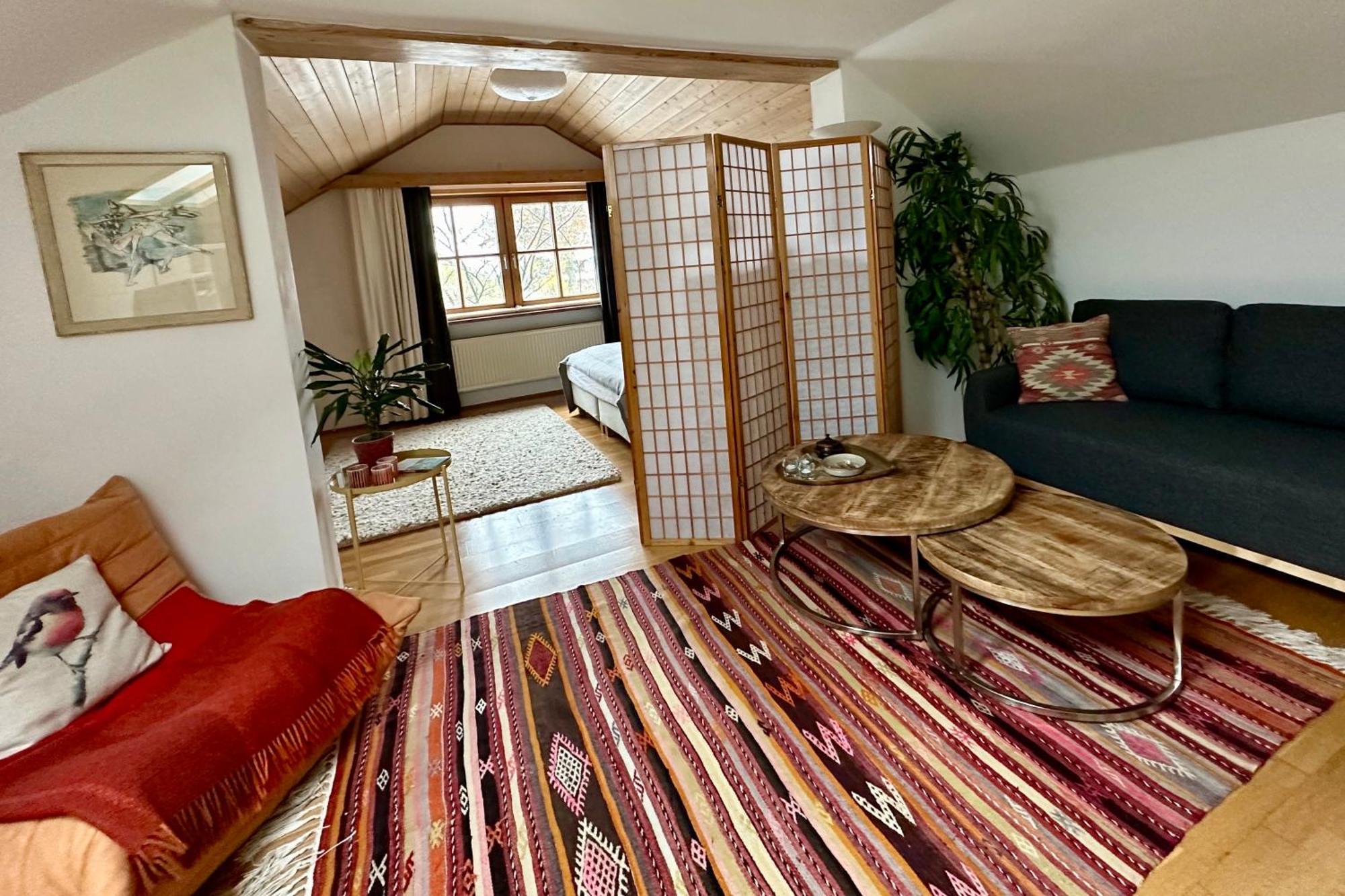 Charmante Ferienwohnung Mit Balkon Im 5-Seen-Land Hechendorf am Pilsensee Zewnętrze zdjęcie